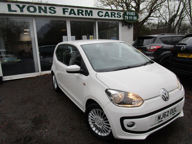 2012 62 Volkswagen Up 1.0 HIGH UP BLUEMOTION TECHNOLOGY 3d 74 BHP