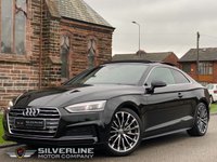 USED 2018 67 AUDI A5 2.0 TDI QUATTRO S LINE 2d 188 BHP [PANORAMIC ROOF] 