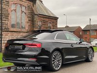 USED 2018 67 AUDI A5 2.0 TDI QUATTRO S LINE 2d 188 BHP [PANORAMIC ROOF] 