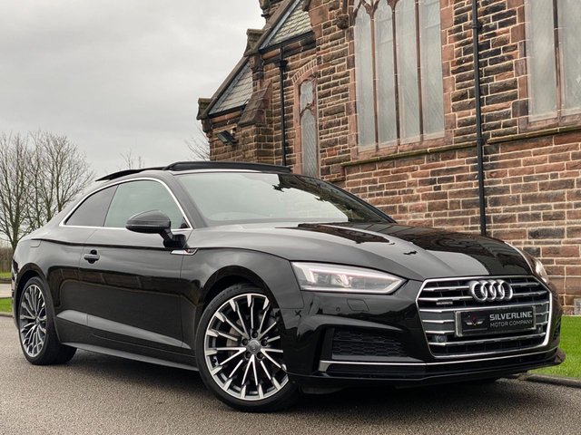 2018 67 Audi A5 2.0 TDI QUATTRO S LINE 2d 188 BHP [PANORAMIC ROOF]