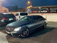 USED 2016 66 MERCEDES-BENZ C CLASS 2.1 C220 D AMG LINE 4d 170 BHP 19" AMG ALLOYS OPTIONAL &pound;799
