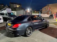 USED 2016 66 MERCEDES-BENZ C CLASS 2.1 C220 D AMG LINE 4d 170 BHP 19" AMG ALLOYS OPTIONAL &pound;799