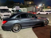 USED 2016 66 MERCEDES-BENZ C CLASS 2.1 C220 D AMG LINE 4d 170 BHP 19" AMG ALLOYS OPTIONAL &pound;799
