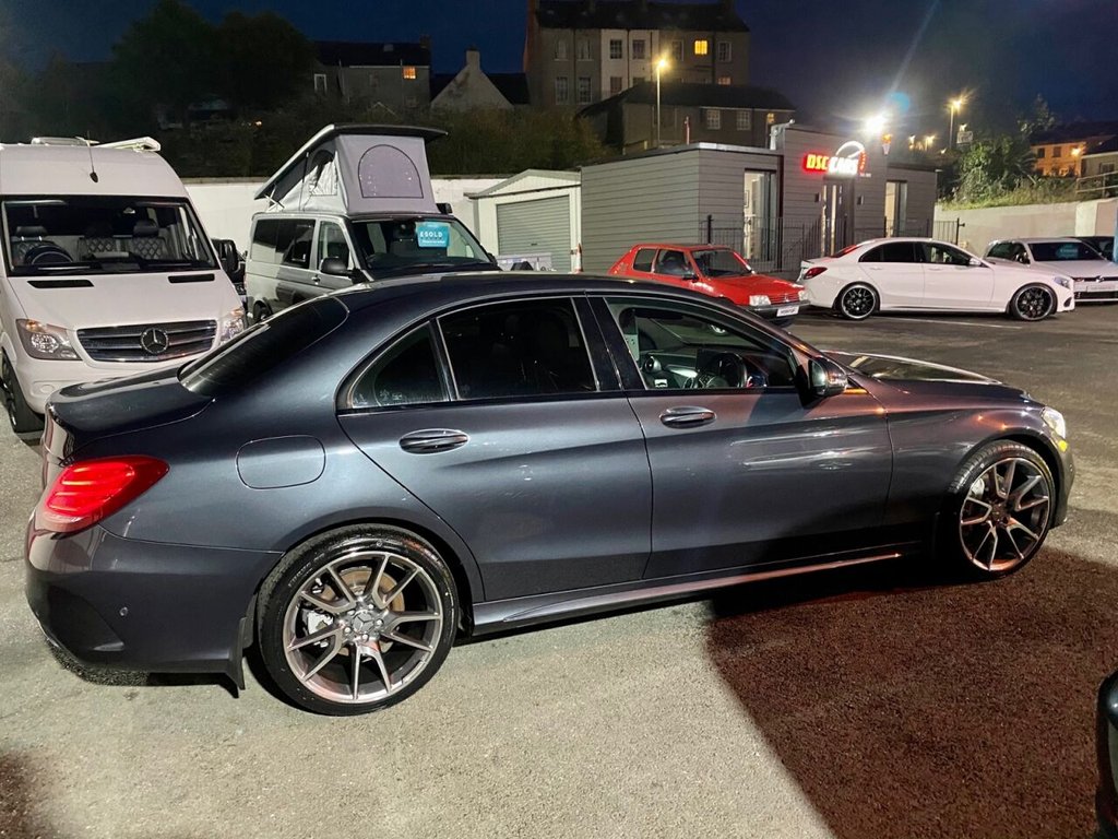 USED 2016 66 MERCEDES-BENZ C CLASS 2.1 C220 D AMG LINE 4d 170 BHP 19" AMG ALLOYS OPTIONAL &pound;799