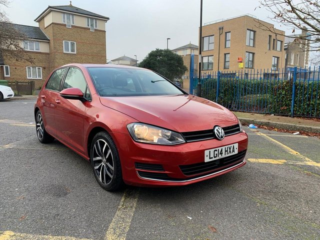 2014 14 VOLKSWAGEN GOLF 1.4 SE TSI BLUEMOTION TECHNOLOGY DSG 5d 120 BHP 