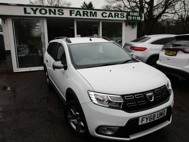 2018 68 Dacia Logan Mcv 0.9 STEPWAY COMFORT TCE 5d 90 BHP