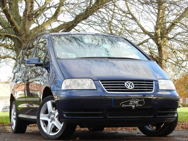 2005 05 Volkswagen Sharan 1.9 SE TDI 5d 129 BHP
