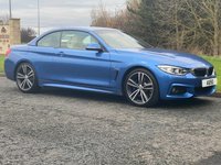USED 2015 65 BMW 4 SERIES 3.0 430D M SPORT 2d AUTO 255 BHP CONVERTIBLE AUTO Vario Roof Convertible Coupe