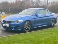 USED 2015 65 BMW 4 SERIES 3.0 430D M SPORT 2d AUTO 255 BHP CONVERTIBLE AUTO Vario Roof Convertible Coupe
