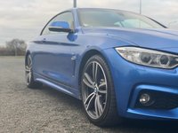 USED 2015 65 BMW 4 SERIES 3.0 430D M SPORT 2d AUTO 255 BHP CONVERTIBLE AUTO Vario Roof Convertible Coupe