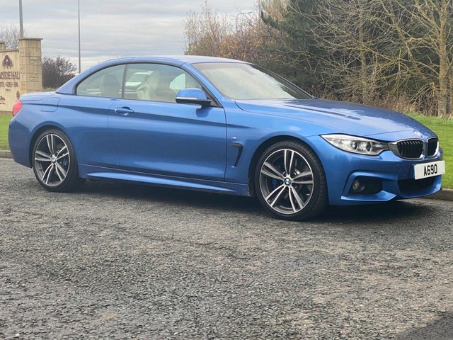2015 65 BMW 4 Series 3.0 430D M SPORT 2d AUTO 255 BHP CONVERTIBLE AUTO