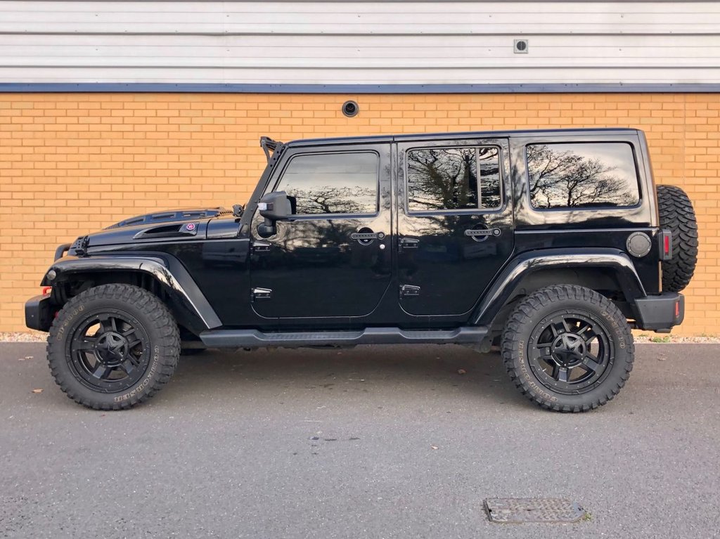 USED 2014 14 JEEP WRANGLER CUSTOM OVERLAND UNLIMITED // 2.8 CRD 197 BHP // 4D // PX SWAP 
