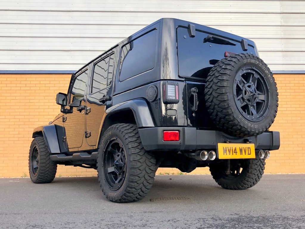 USED 2014 14 JEEP WRANGLER CUSTOM OVERLAND UNLIMITED // 2.8 CRD 197 BHP // 4D // PX SWAP 