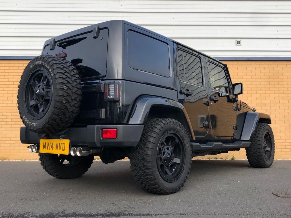 USED 2014 14 JEEP WRANGLER CUSTOM OVERLAND UNLIMITED // 2.8 CRD 197 BHP // 4D // PX SWAP 