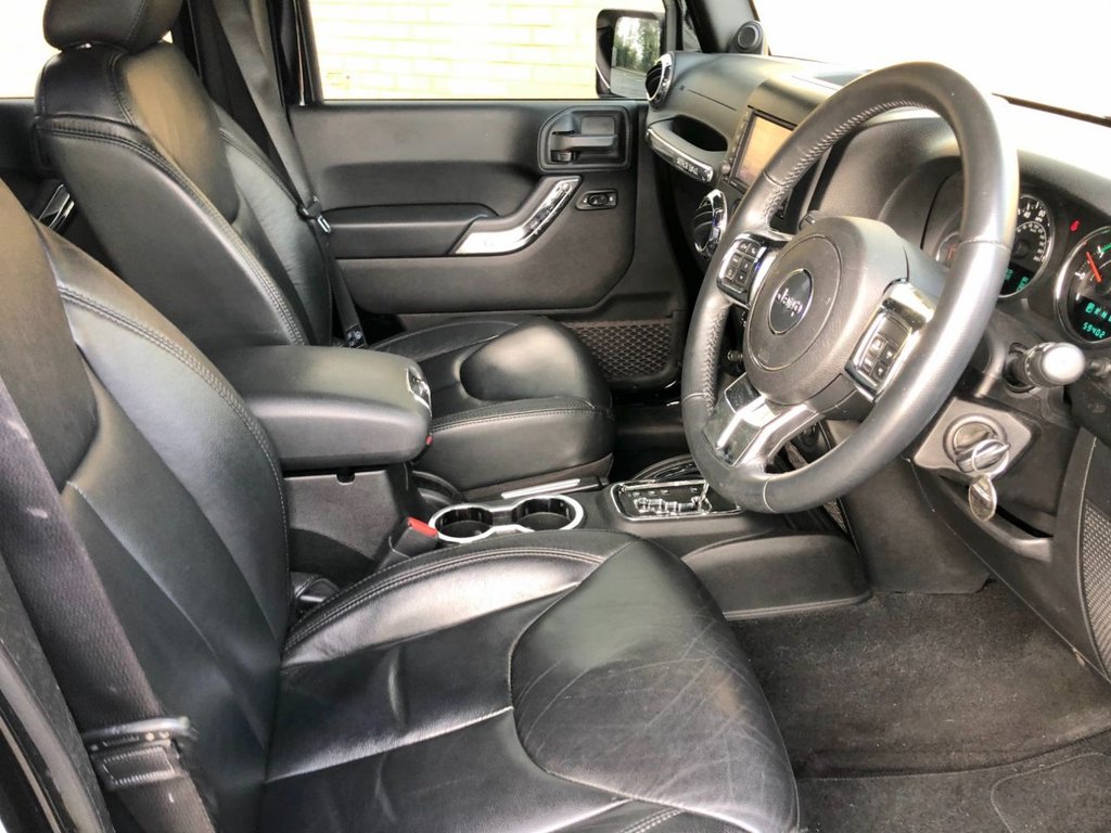 USED 2014 14 JEEP WRANGLER CUSTOM OVERLAND UNLIMITED // 2.8 CRD 197 BHP // 4D // PX SWAP 
