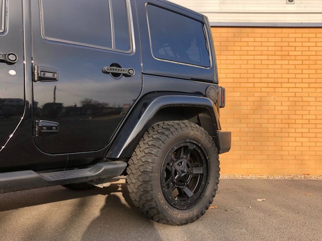 USED 2014 14 JEEP WRANGLER CUSTOM OVERLAND UNLIMITED // 2.8 CRD 197 BHP // 4D // PX SWAP 