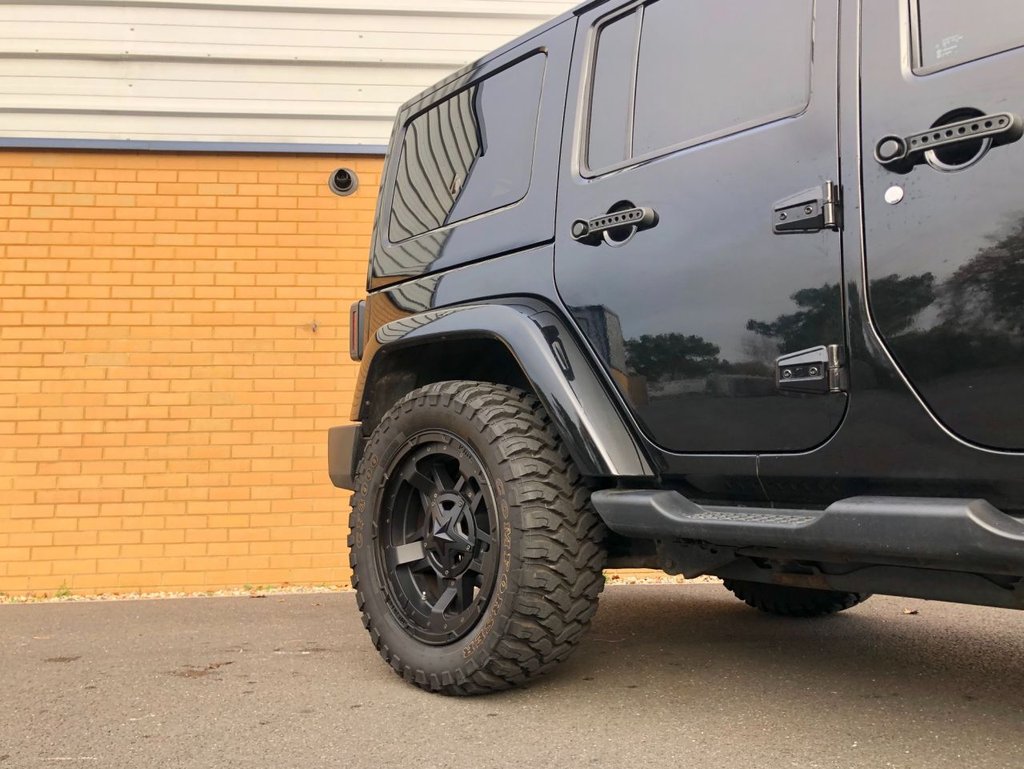 USED 2014 14 JEEP WRANGLER CUSTOM OVERLAND UNLIMITED // 2.8 CRD 197 BHP // 4D // PX SWAP 