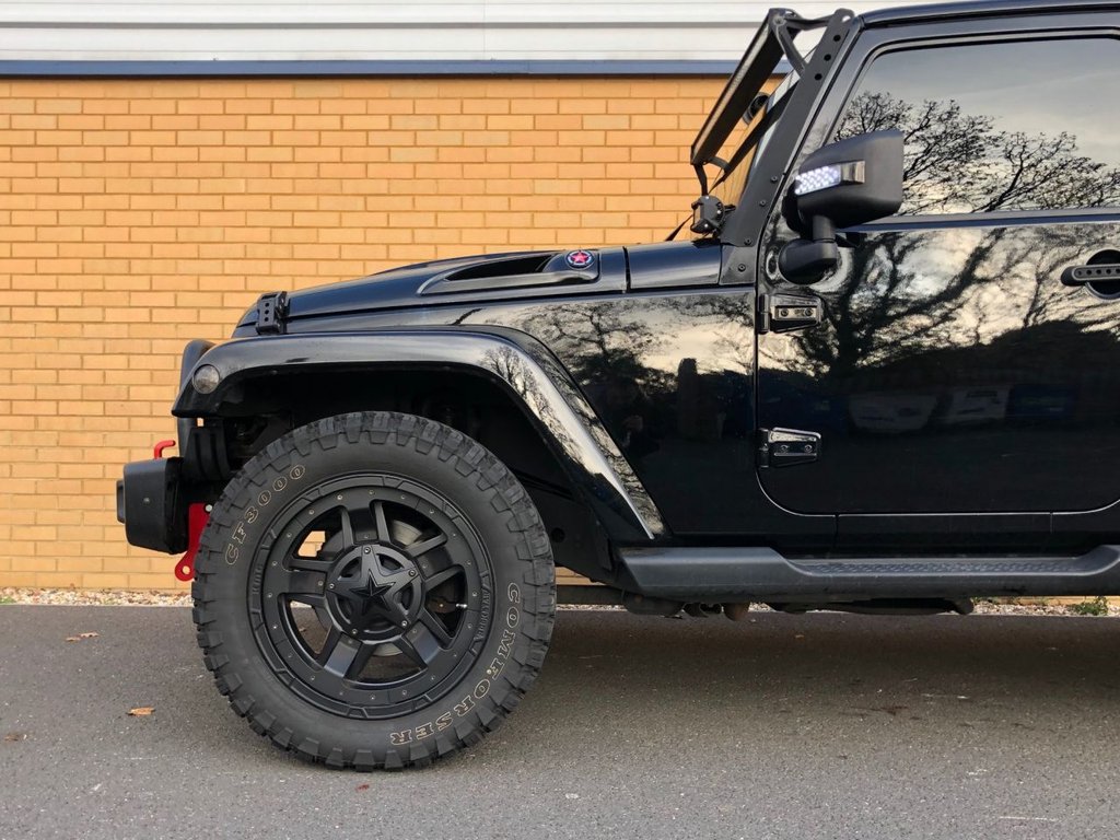 USED 2014 14 JEEP WRANGLER CUSTOM OVERLAND UNLIMITED // 2.8 CRD 197 BHP // 4D // PX SWAP 
