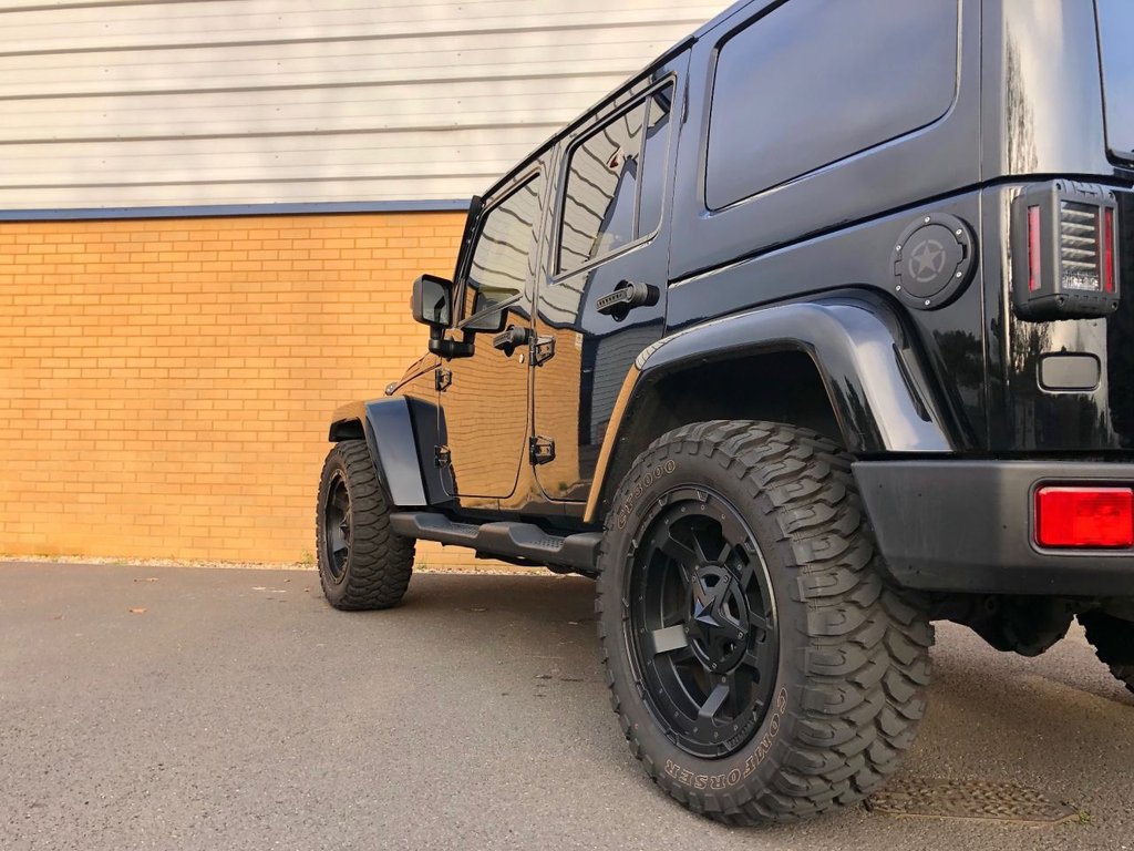 USED 2014 14 JEEP WRANGLER CUSTOM OVERLAND UNLIMITED // 2.8 CRD 197 BHP // 4D // PX SWAP 