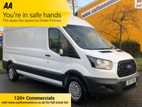 USED 2017 17 FORD TRANSIT 350 TDCi 130 L3 H3 * Air Con * LWB HIGH ROOF P/V FWD  