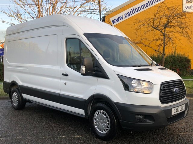 2017 17 Ford Transit 350 TDCi 130 L3 H3 * Air Con * LWB HIGH ROOF P/V FWD 
