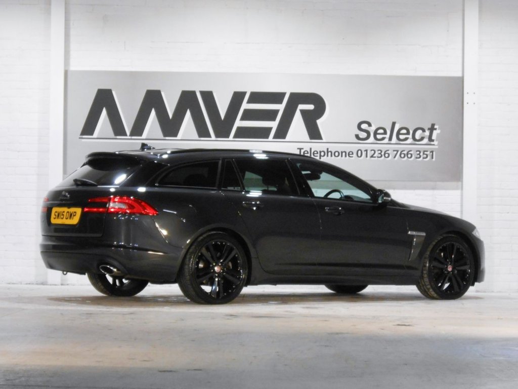 USED 2015 15 JAGUAR XF 2.2 D R-SPORT BLACK SPORTBRAKE 5d 200 BHP FINANCE AVAILABLE