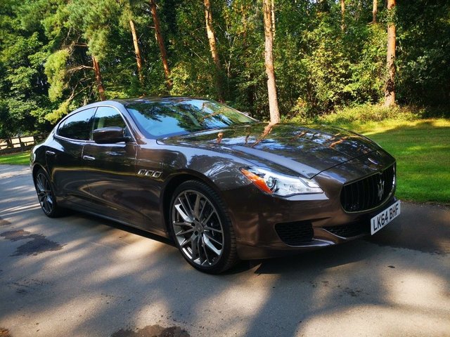 2015 64 Maserati Quattroporte 3.8 GTS 4d 530 BHP