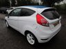 USED 2017 66 FORD FIESTA 1.2 ZETEC WHITE EDITION SPRING 3d 81 BHP Low Mileage, Ford Main Dealer Service History + Just Serviced, MOT until March 2022, Great fuel economy!