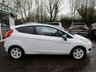 USED 2017 66 FORD FIESTA 1.2 ZETEC WHITE EDITION SPRING 3d 81 BHP Low Mileage, Ford Main Dealer Service History + Just Serviced, MOT until March 2022, Great fuel economy!
