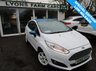 USED 2017 66 FORD FIESTA 1.2 ZETEC WHITE EDITION SPRING 3d 81 BHP Low Mileage, Ford Main Dealer Service History + Just Serviced, MOT until March 2022, Great fuel economy!