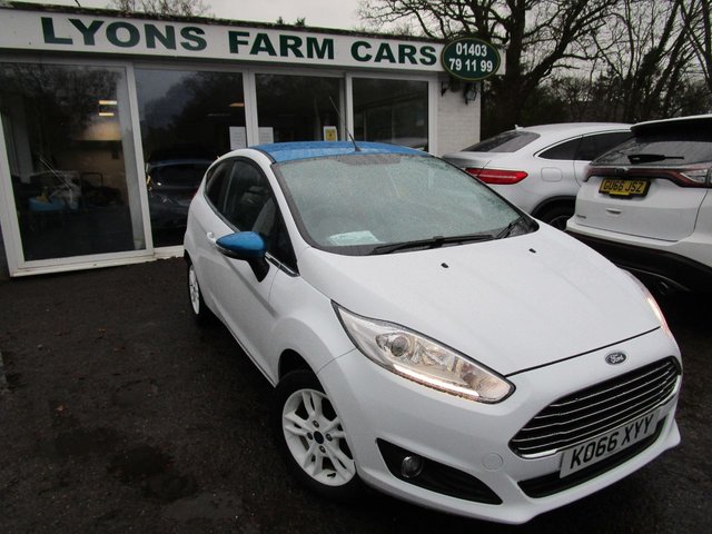 2017 66 Ford Fiesta 1.2 ZETEC WHITE EDITION SPRING 3d 81 BHP