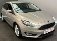USED 2015 64 FORD FOCUS 1.0 ZETEC 5d 124 BHP &pound;30 ROAD TAX, TOUCH MEDIA NAV