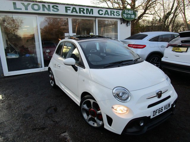 2016 66 Abarth 595 1.4 595 T-JET 3d 145 BHP *ELECTRIC SUNROOF + UPGRADED ALLOYS + RED BRAKE CALLIPERS*