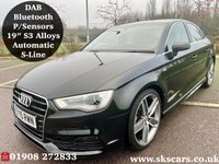 USED 2015 15 AUDI A3 1.4 TFSI S LINE 4d 148 BHP **12 MONTHS NATIONAL WARRANTY**