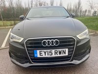 USED 2015 15 AUDI A3 1.4 TFSI S LINE 4d 148 BHP **12 MONTHS NATIONAL WARRANTY**