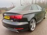 USED 2015 15 AUDI A3 1.4 TFSI S LINE 4d 148 BHP **12 MONTHS NATIONAL WARRANTY**