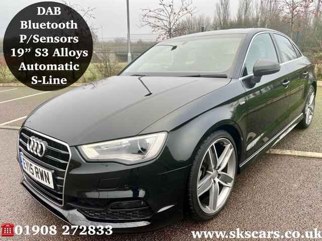2015 15 Audi A3 1.4 TFSI S LINE 4d 148 BHP