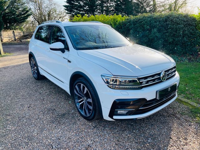 2019 69 Volkswagen Tiguan 2.0 R-LINE TDI DSG 5d 148 BHP