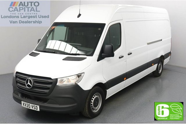 2020 20 MERCEDES-BENZ SPRINTER 2.1 314 CDI RWD 141 BHP L3 H2 LWB Euro 6 Low Emission