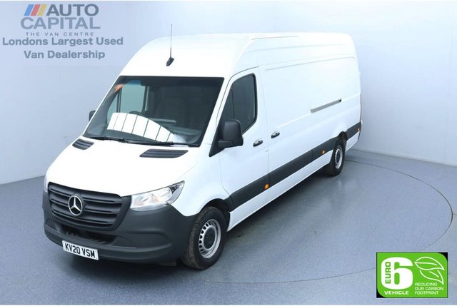 2020 20 MERCEDES-BENZ SPRINTER 2.1 314 CDI RWD 141 BHP L3 H2 LWB Euro 6 Low Emission