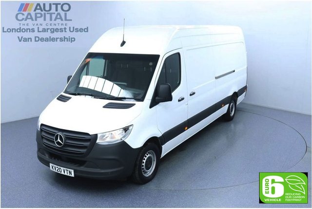2020 20 MERCEDES-BENZ SPRINTER 2.1 314 CDI RWD 141 BHP L3 H2 LWB Euro 6 Low Emission