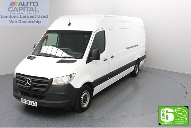 2020 20 MERCEDES-BENZ SPRINTER 2.1 314 CDI RWD 141 BHP L3 H2 LWB Euro 6 Low Emission