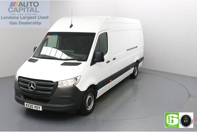 2020 20 MERCEDES-BENZ SPRINTER 2.1 314 CDI RWD 141 BHP L3 H2 LWB Euro 6 Low Emission
