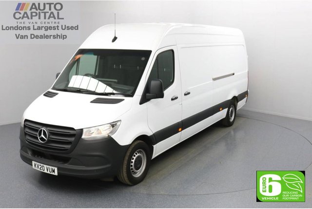 2020 20 MERCEDES-BENZ SPRINTER 2.1 314 CDI RWD 141 BHP L3 H2 LWB Euro 6 Low Emission