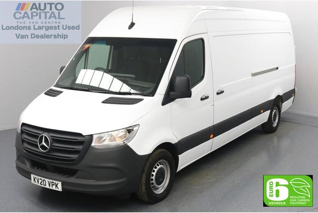 2020 20 MERCEDES-BENZ SPRINTER 2.1 314 CDI RWD 141 BHP L3 H2 LWB Euro 6 Low Emission