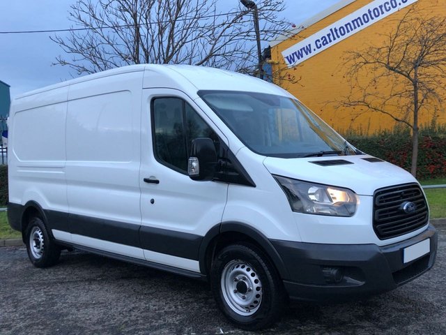 2017 17 Ford Transit 350 TDCi 130 L3 H2 LWB MED/ ROOF PANEL VAN FWD