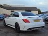 USED 2015 15 MERCEDES-BENZ C CLASS 2.1 C220 BLUETEC AMG LINE PREMIUM PLUS 4d AUTO 170 BHP AMG BODY STYLING * GEAR SHIFT PADDLES