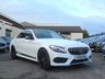 USED 2015 15 MERCEDES-BENZ C CLASS 2.1 C220 BLUETEC AMG LINE PREMIUM PLUS 4d AUTO 170 BHP AMG BODY STYLING * GEAR SHIFT PADDLES