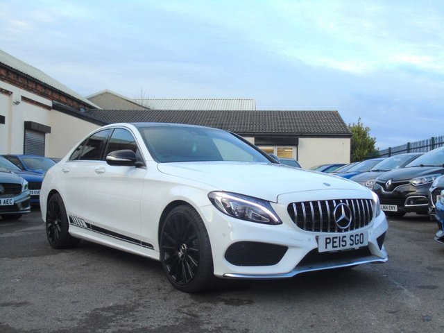 2015 15 Mercedes-Benz C Class 2.1 C220 BLUETEC AMG LINE PREMIUM PLUS 4d AUTO 170 BHP