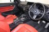 USED 2017 67 BMW 2 SERIES 3.0 M240I 2d AUTO 335 BHP-2 OWNER CAR HARMAN KARDON-CORAL RED DAKOTA LEATHER-ADAPTIVE M SUSPENSION, RETRACTABLE ARMREST-BLUETOOTH-SPEED LIMITER-SATNAV-REAR PARKING SENSORS-CLIMATE CONTROL-18